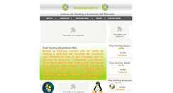 Desktop Screenshot of domihost.com.ve